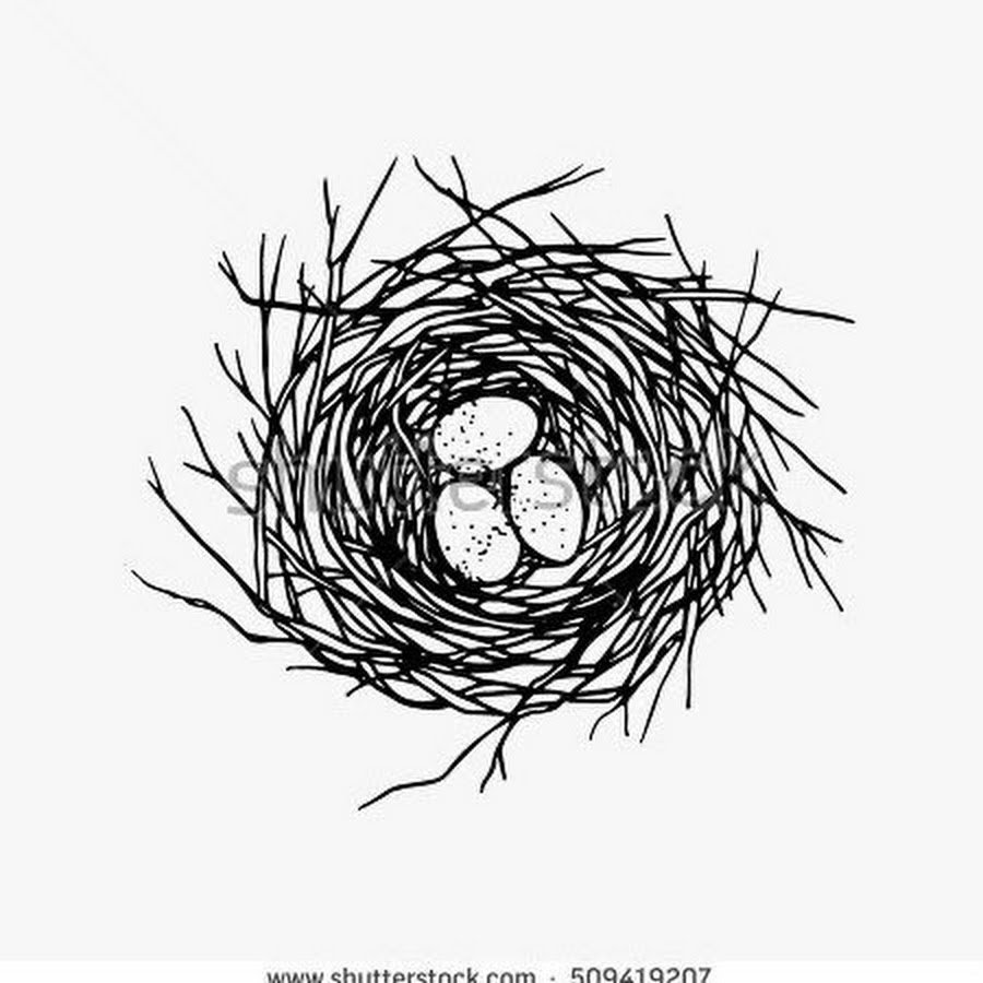 Стилизованное гнездо