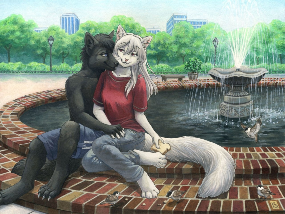 Аниме волки люди