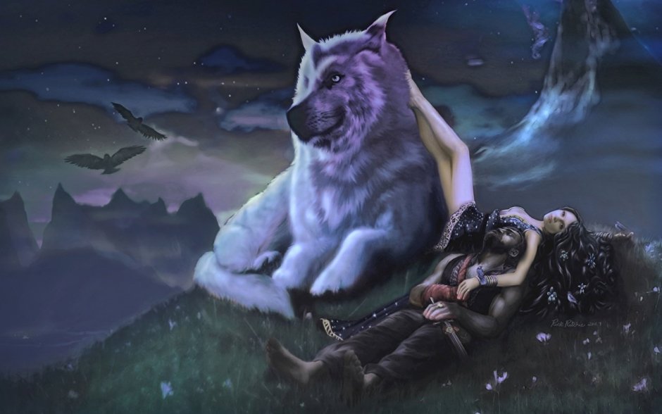 Волки аниме