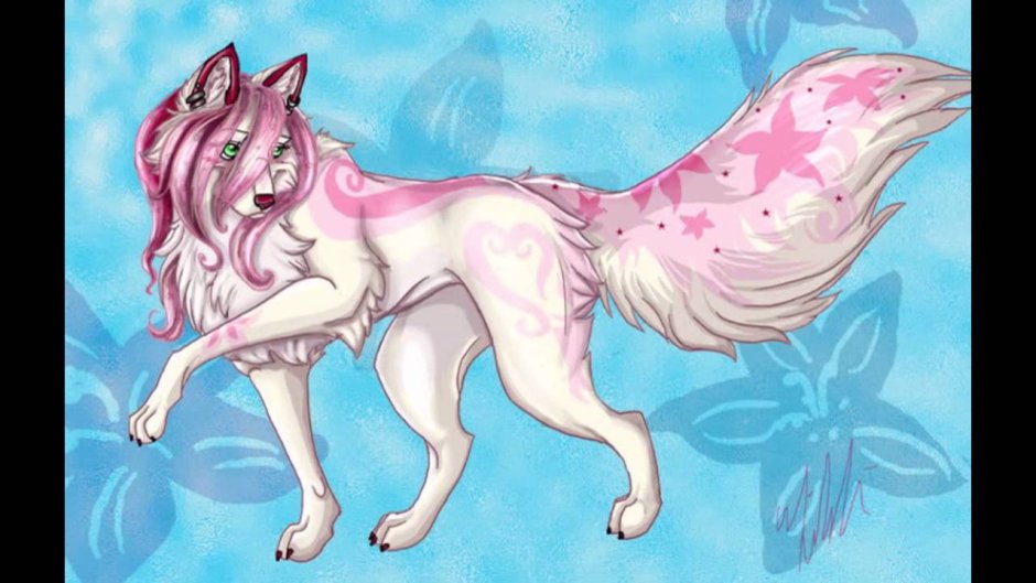 Альфа волчица аниме