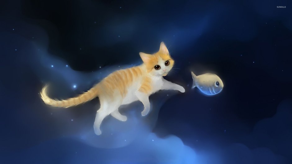 Котенок арт