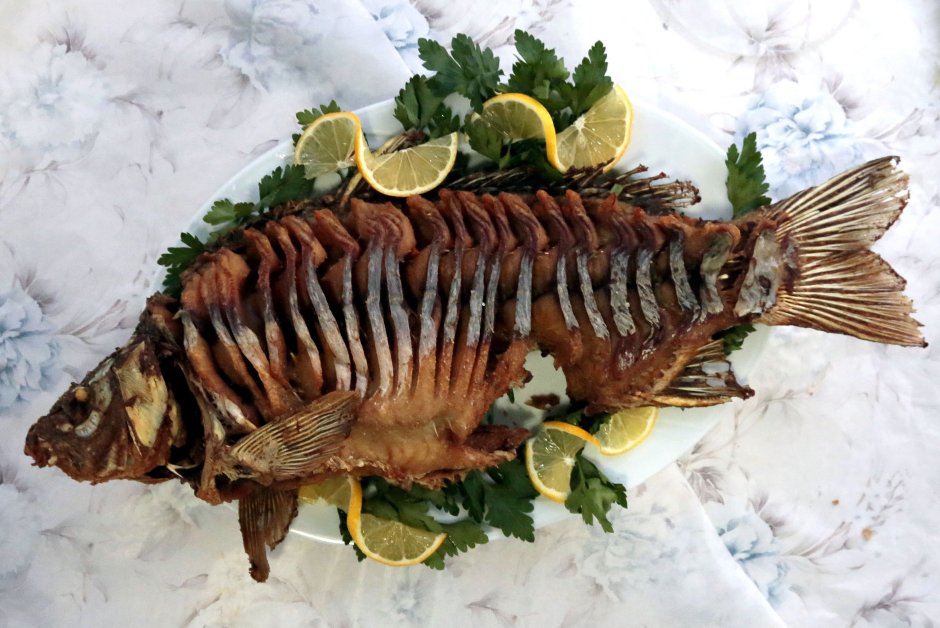 Сазан КОВУРИЛГАН балик