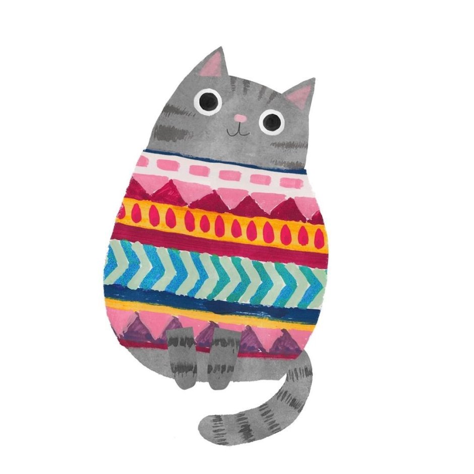 Девушка с котом