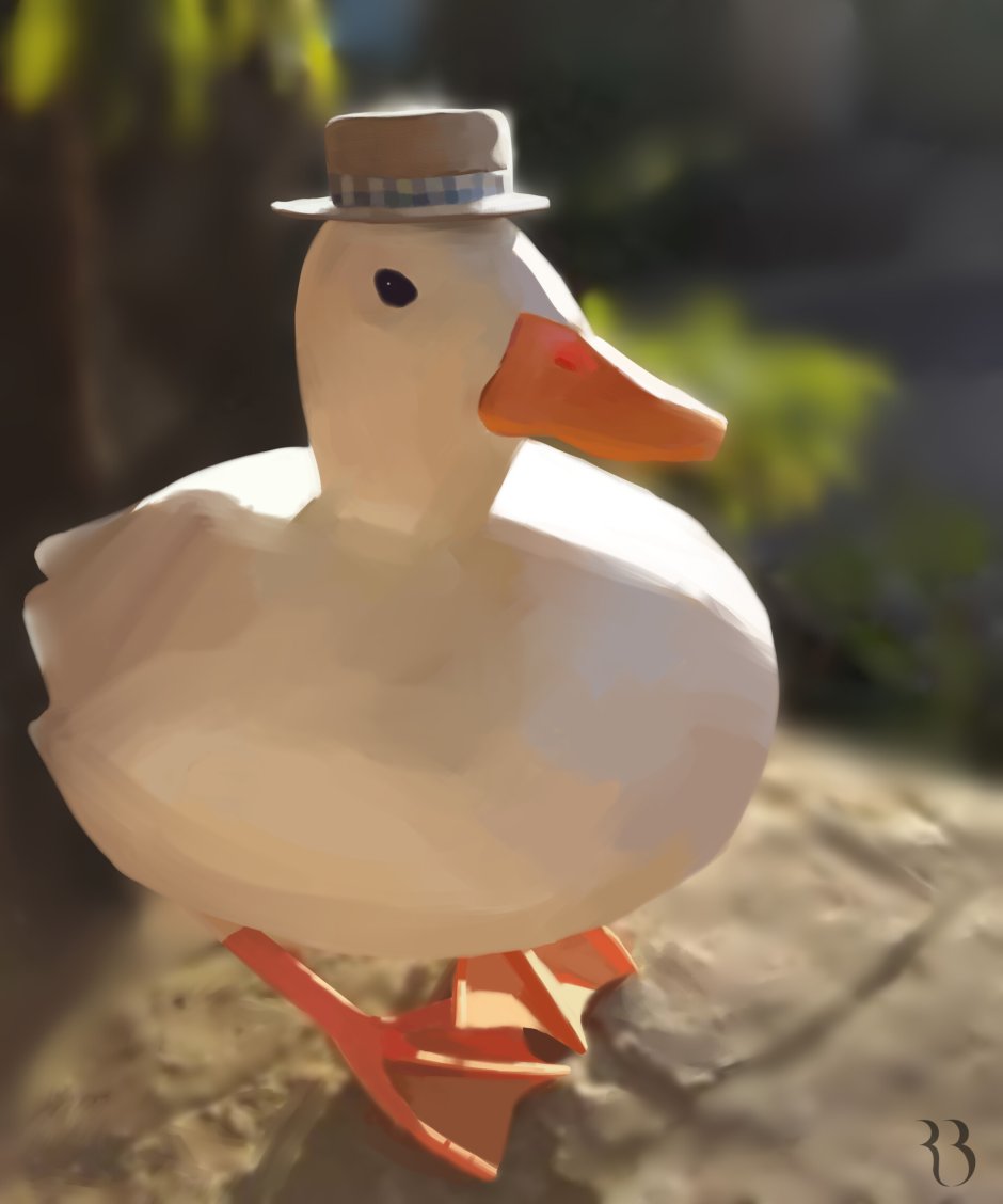 Утка крохаль большой зубы