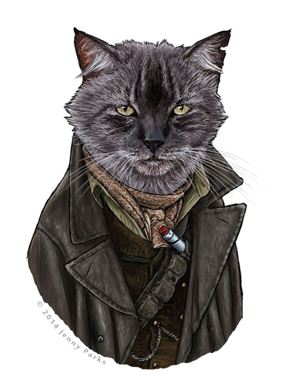 Арт брутальные коты