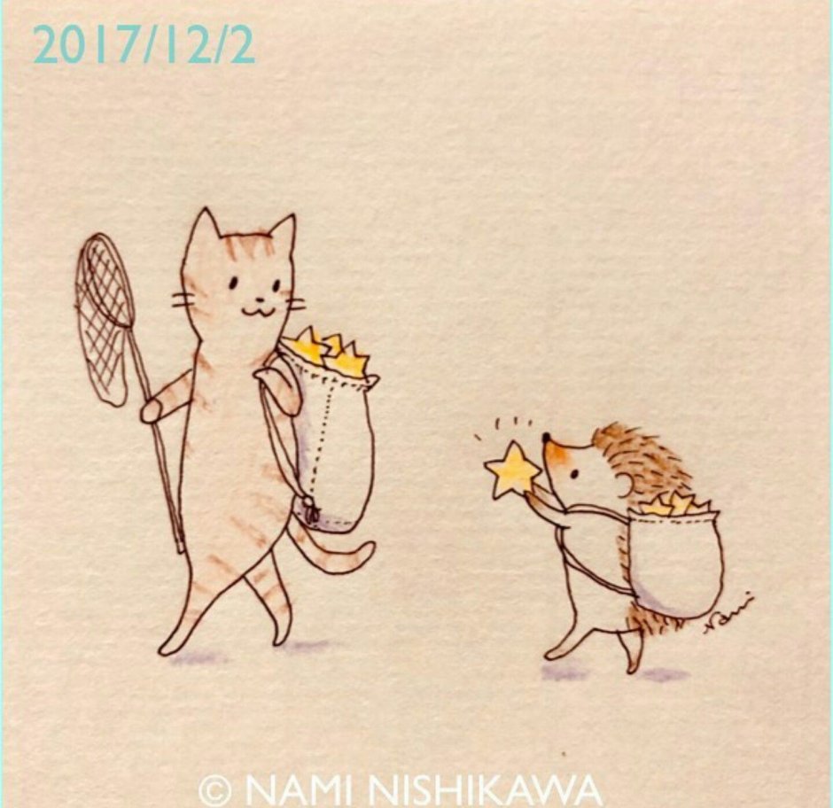 Ежик в норке