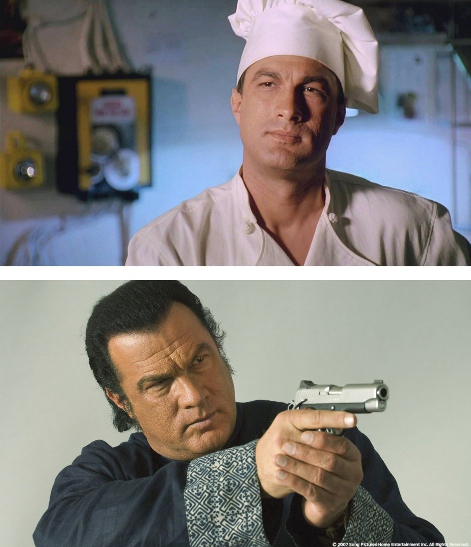 Стивен Сигал молодой