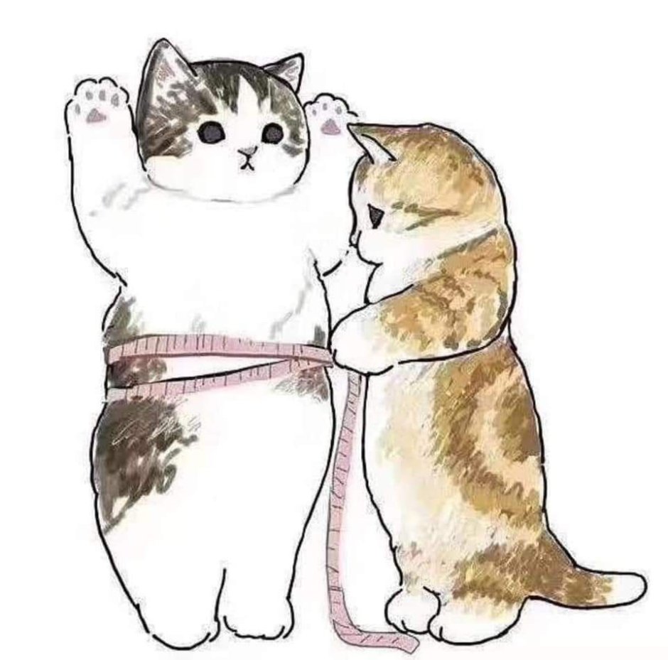 Кошка рисунок милый