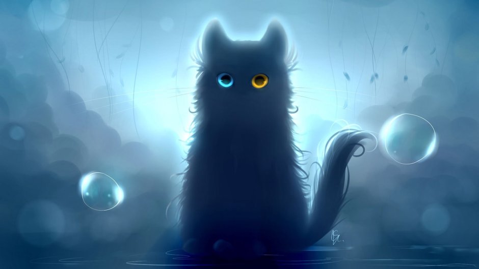 Котенок арт
