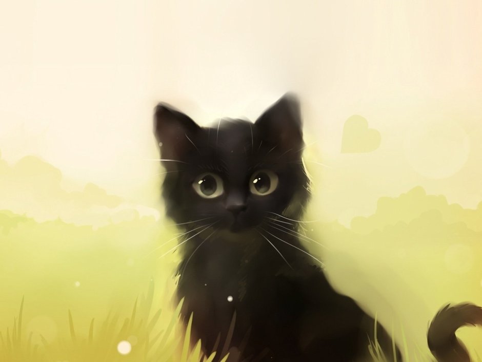 Котенок арт