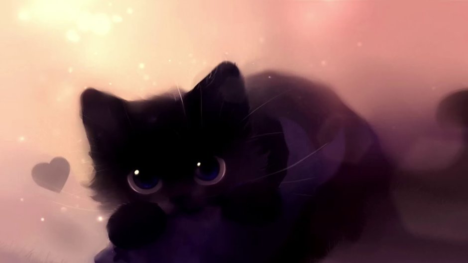 Котенок арт