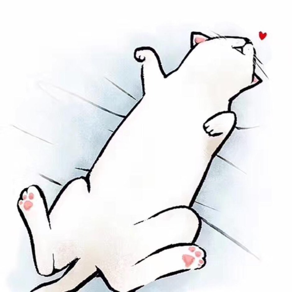 Татуировка кота на животе