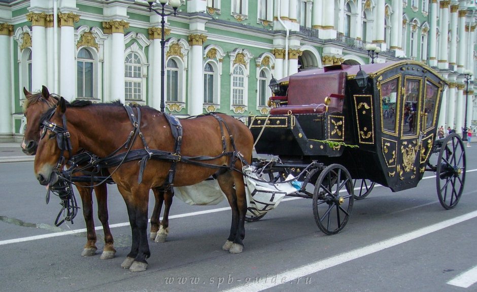 Эрмитаж Санкт-Петербург карета