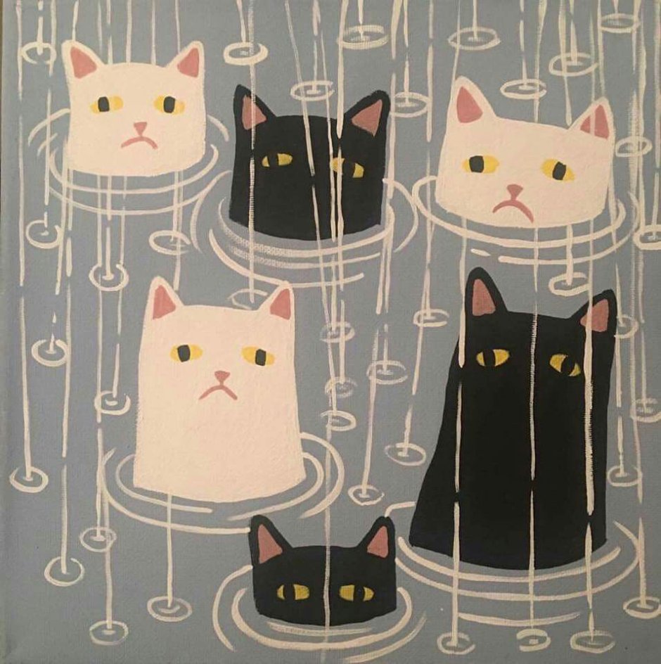 Постеры на стену с котами