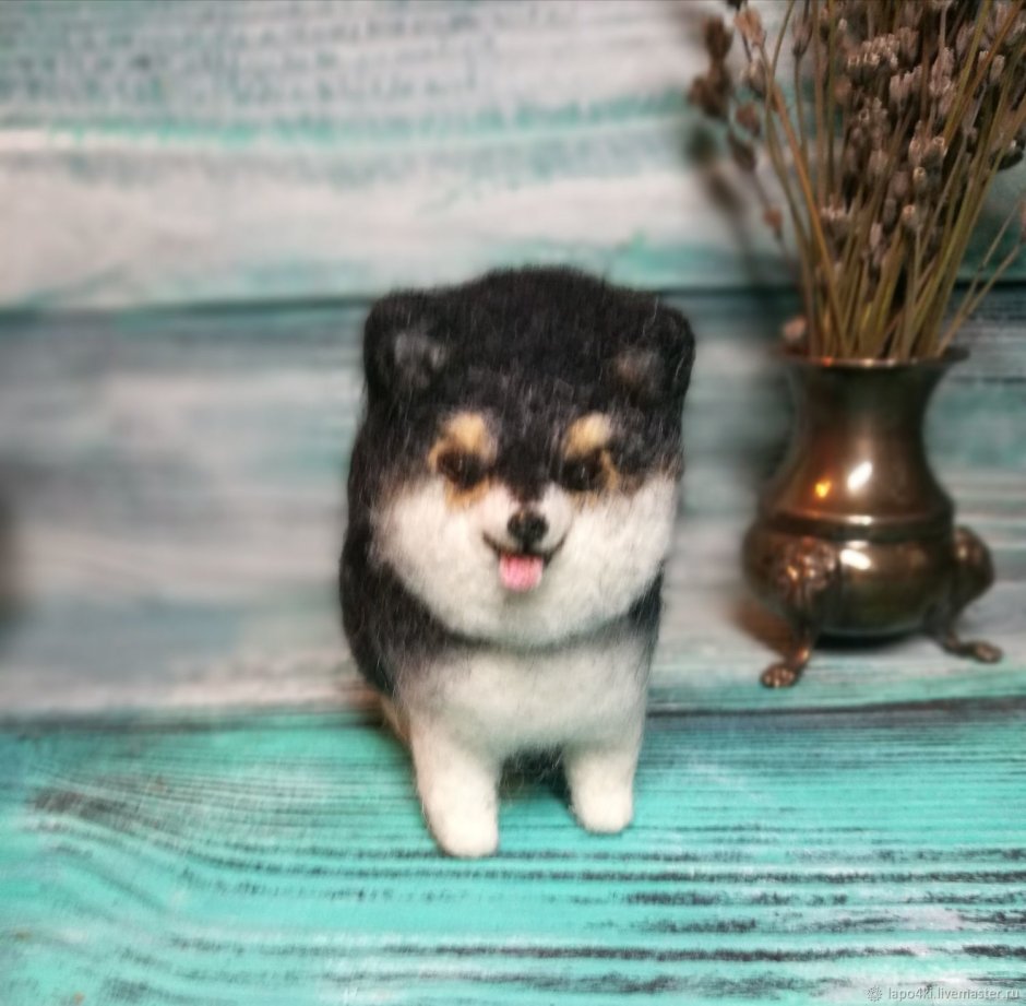 Шпиц фигурка игрушка