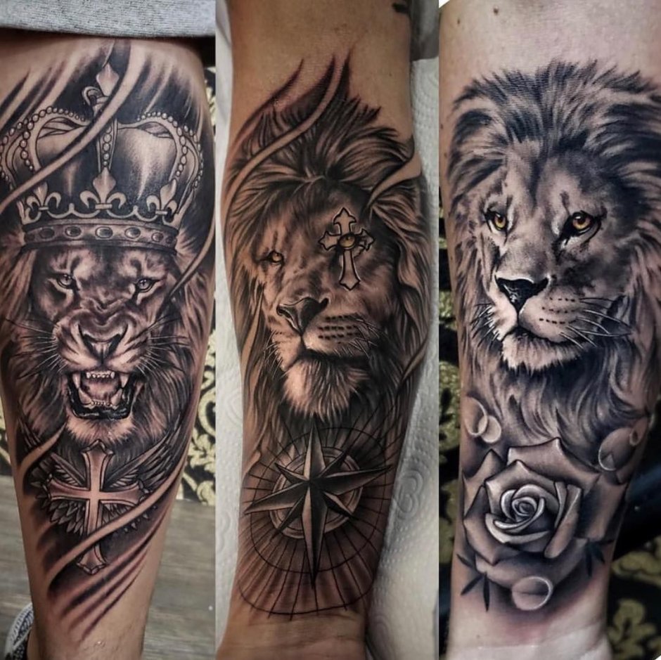 Фотосессия со львом