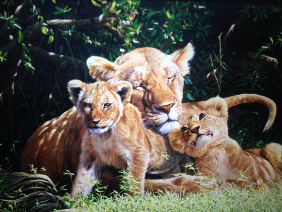 Мужчина с головой Льва