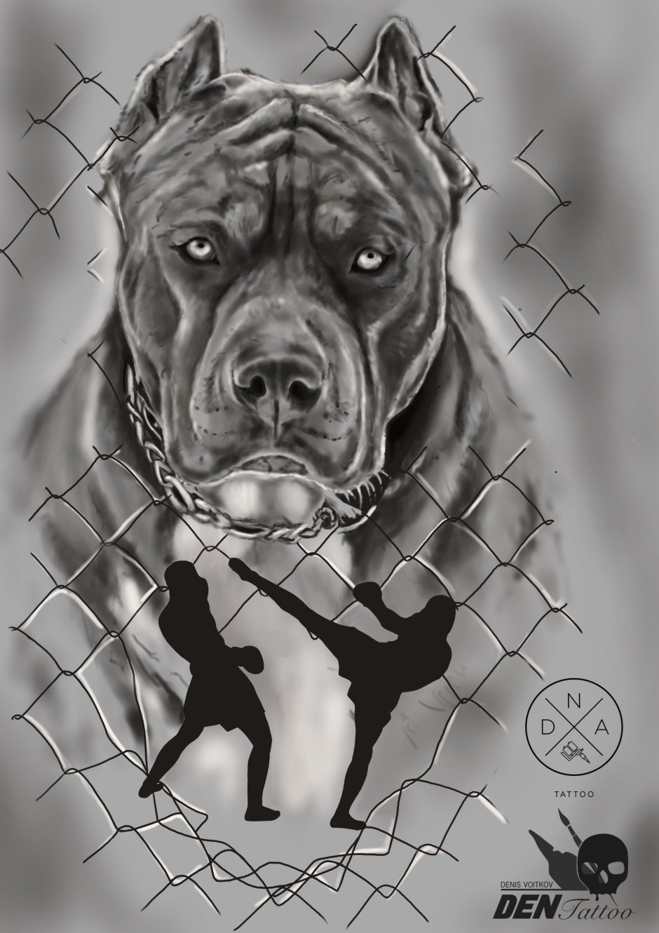 Кане Корсо оскал