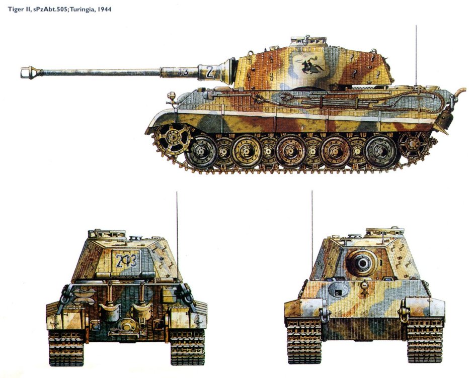 Королевский тигр танк