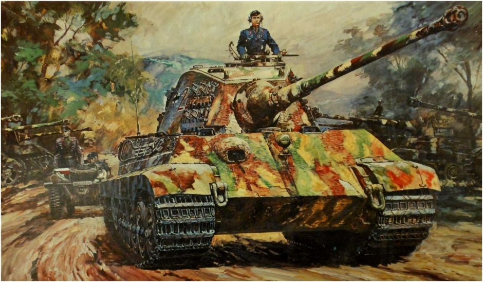 Королевский тигр танк