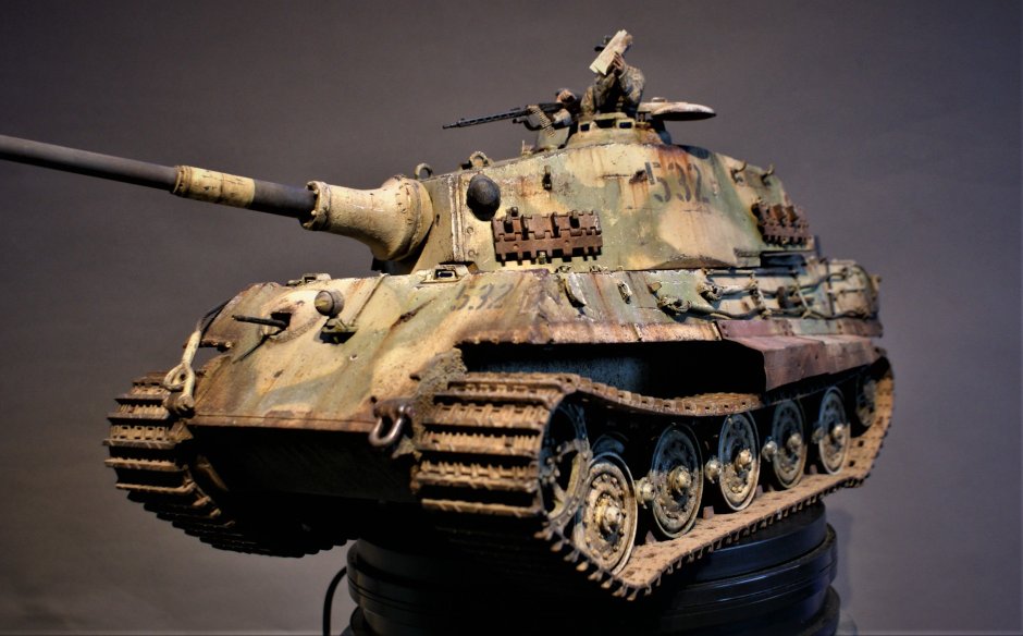 Арт танка Королевский тигр