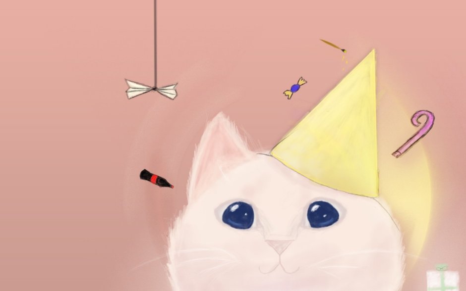 Милые мультяшные котята