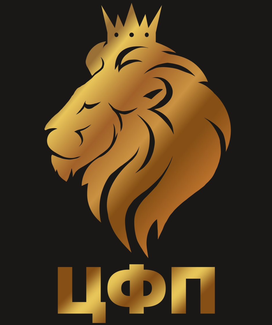 Лев с короной в профиль