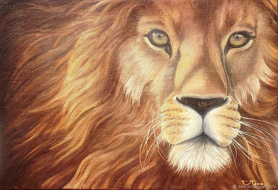 Картина "Лев"