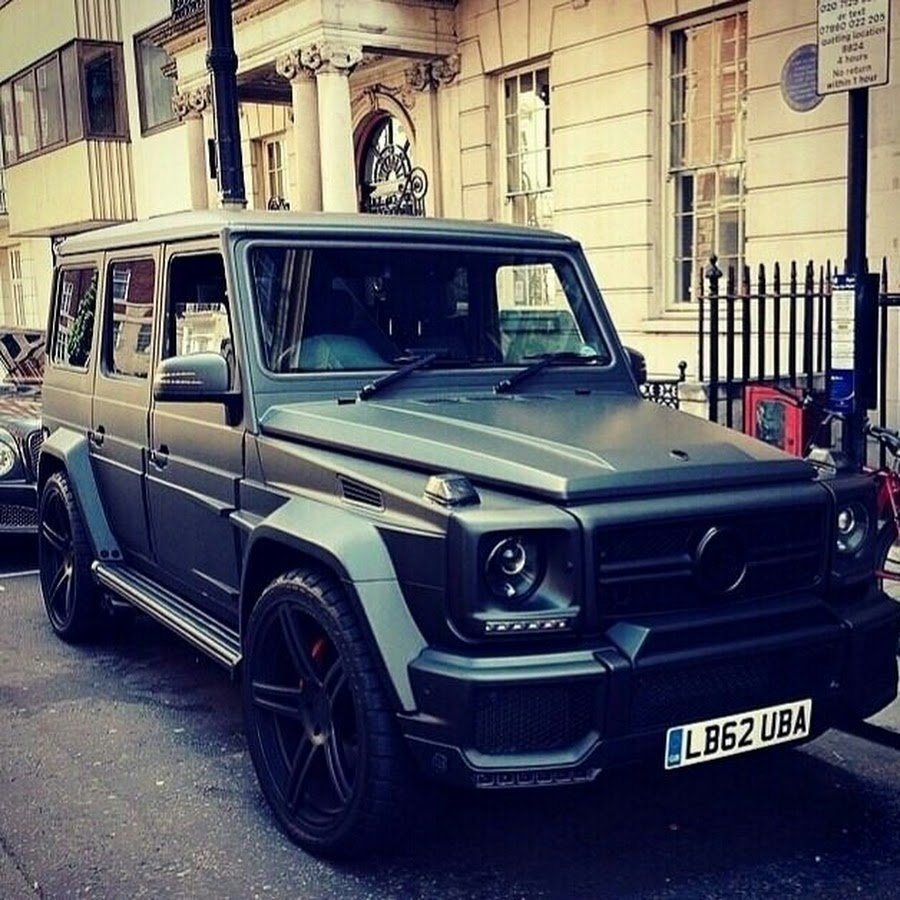 Mercedes g63 AMG черный матовый