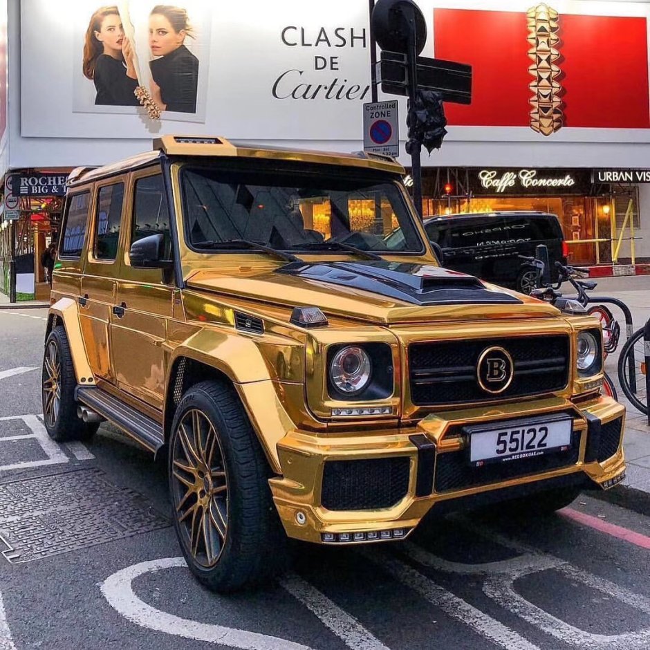 Гелик Брабус золотой