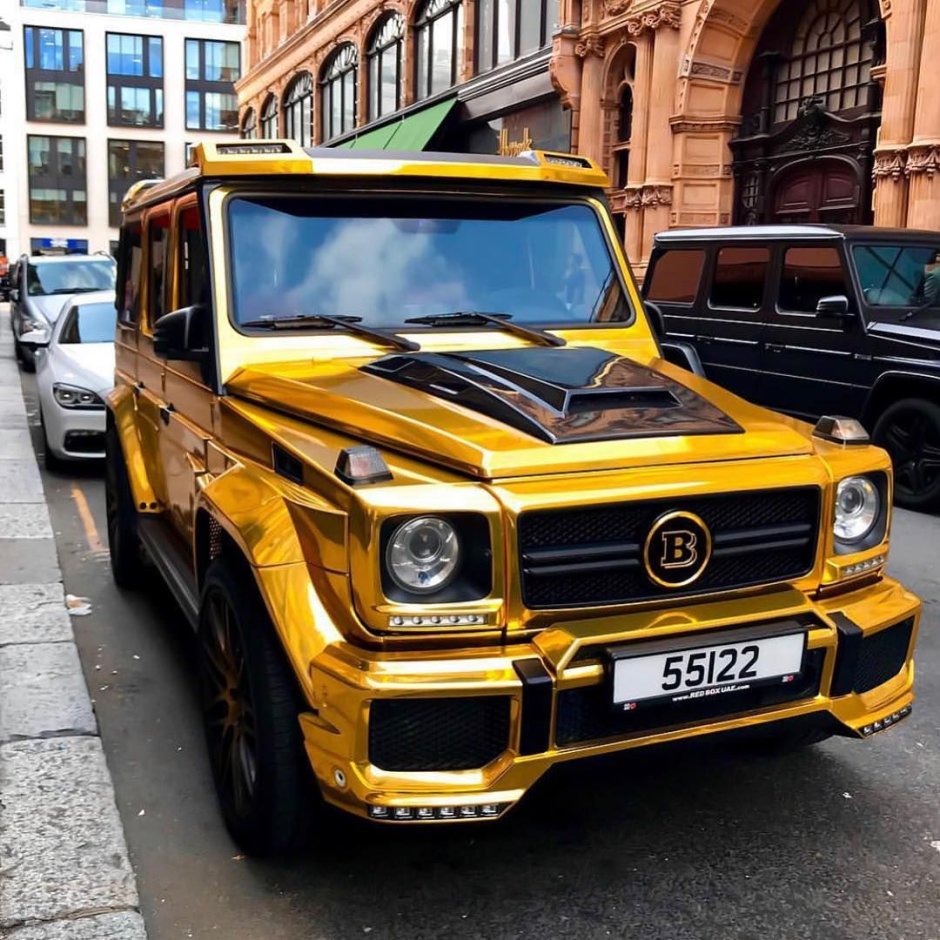 Гелик Брабус золотой