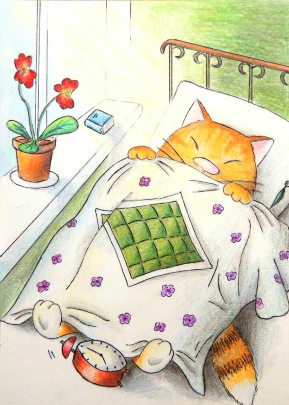 Кошка заболела