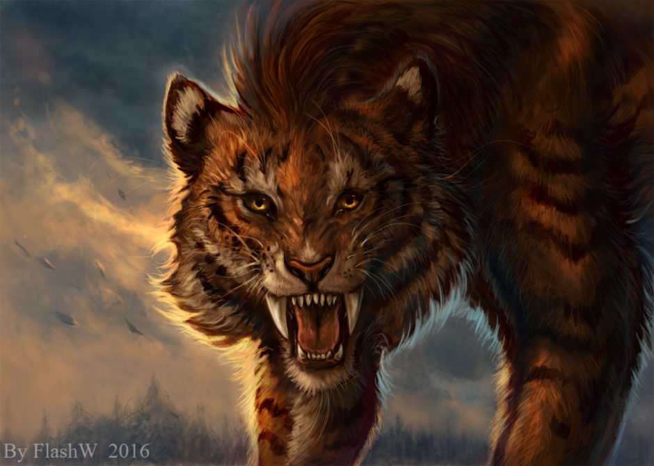 Саблезубый тигр WILDCRAFT