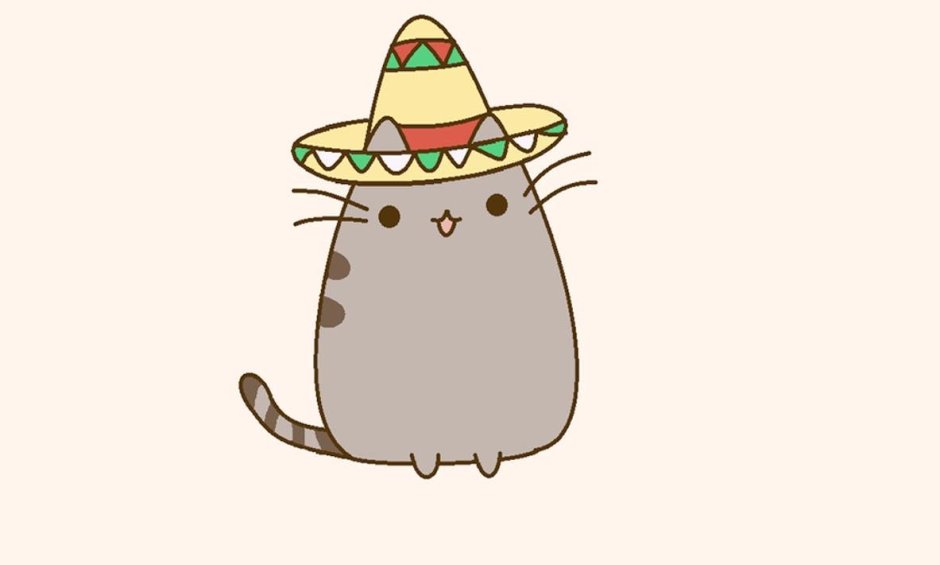 Котики мультяшные няшные