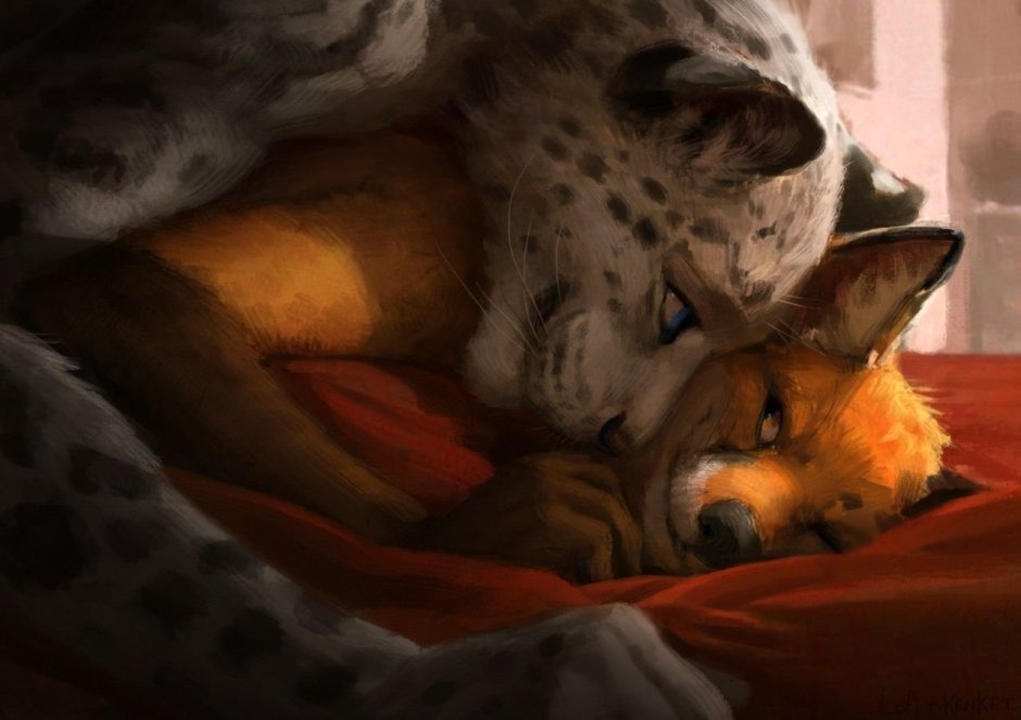 Фурри арт kenket Fox