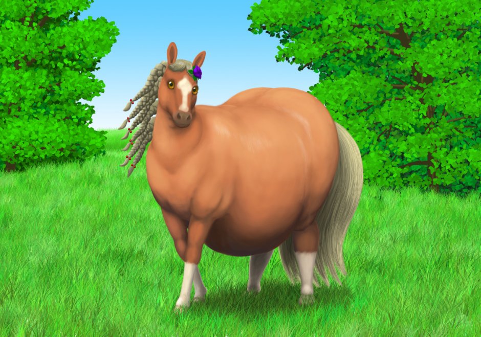 Толстая кобыла