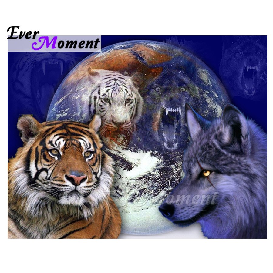 Тигр Лев и волк