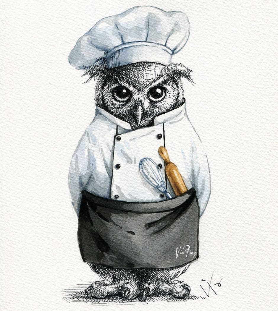 Совообразные рисунки