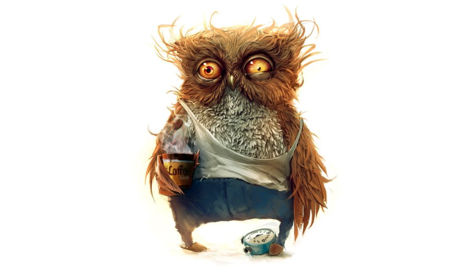 Растрепанная Сова