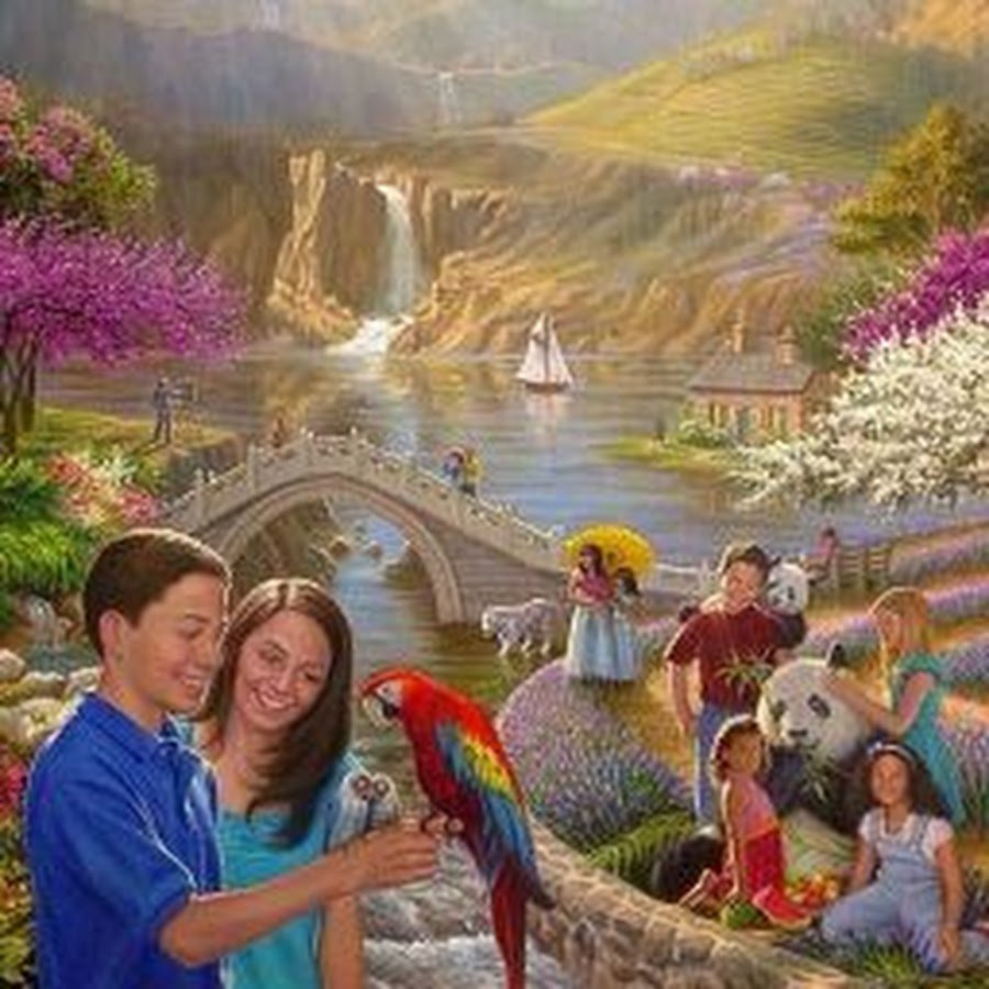 Фреска сады id136634