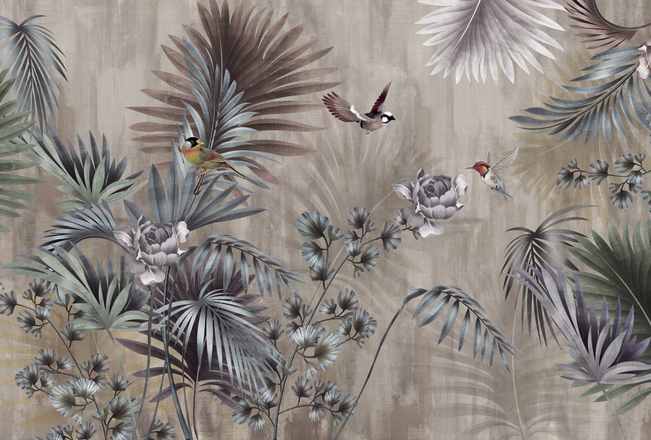 Алмазная мозаика Райские птицы