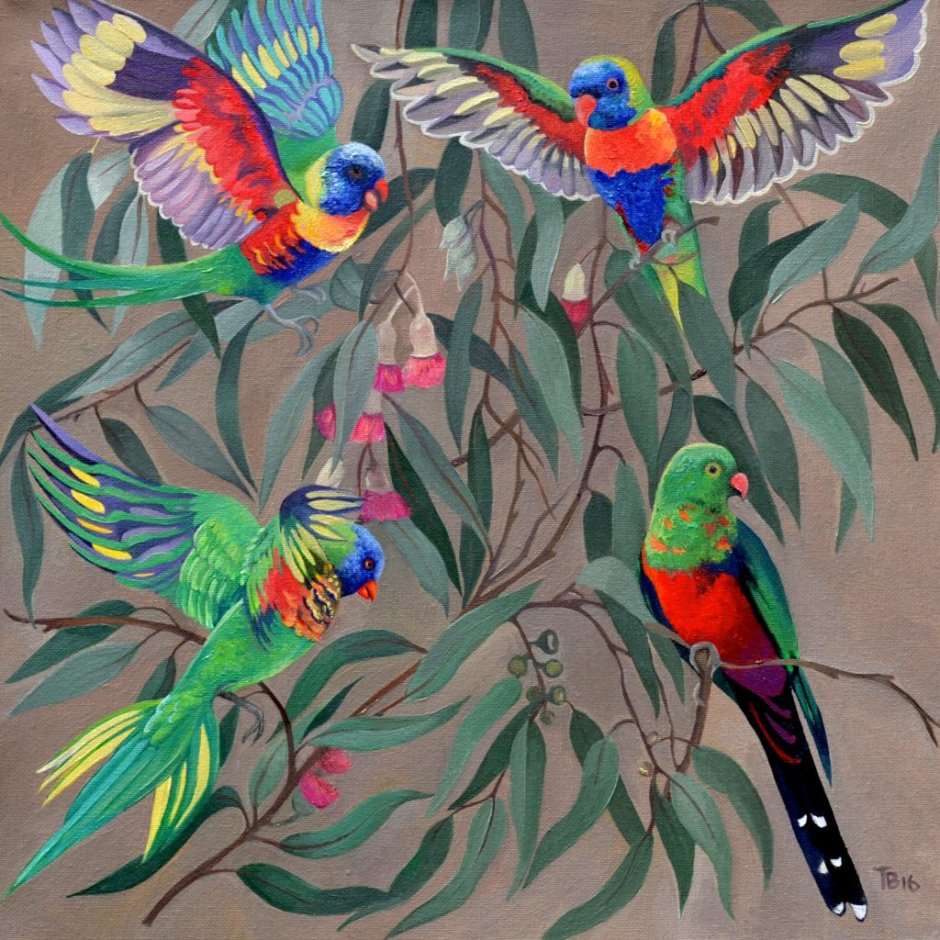 Раскраска Райский сад