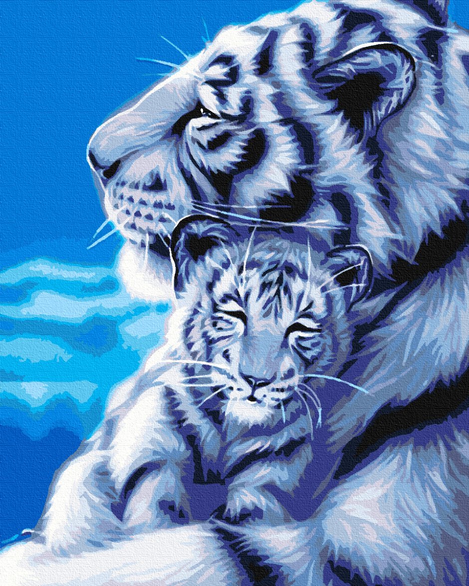 Painting Diamond алмазная мозаика тигр
