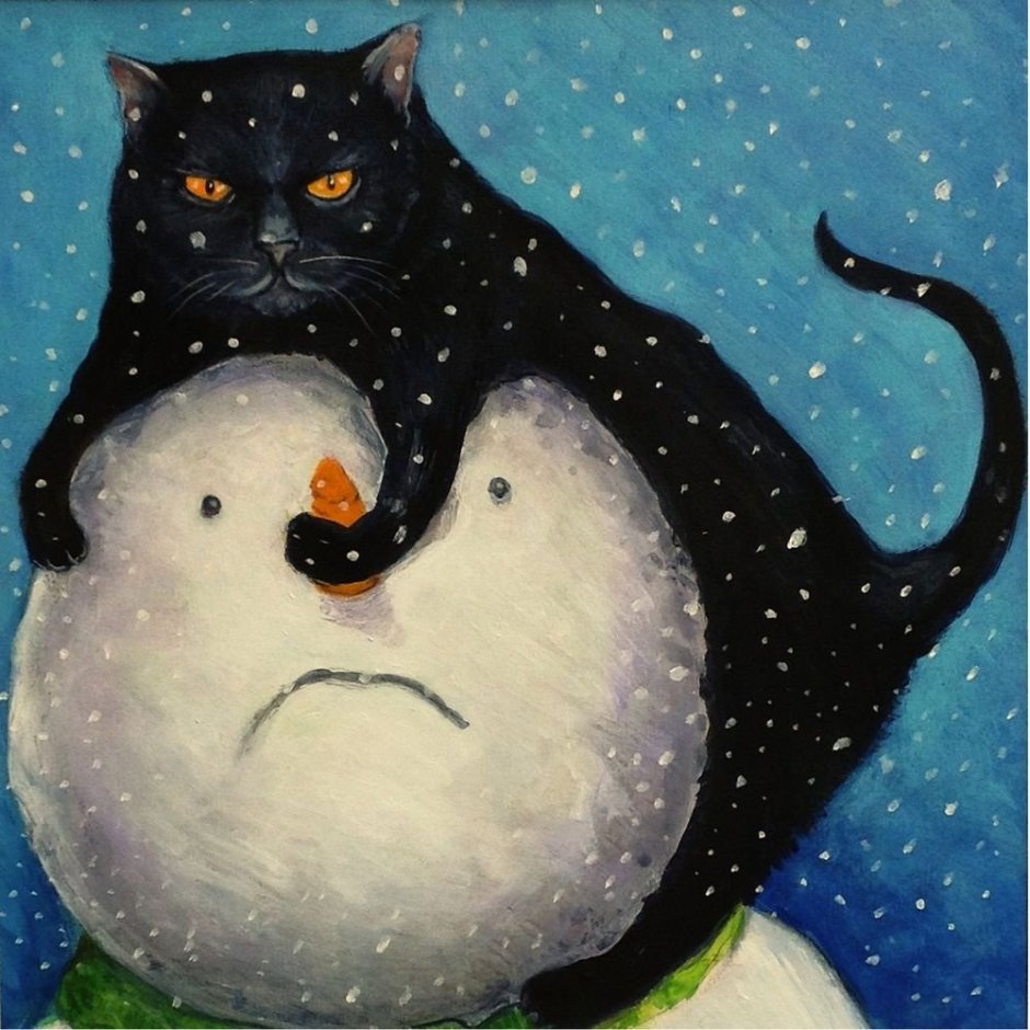 Новогодний котик