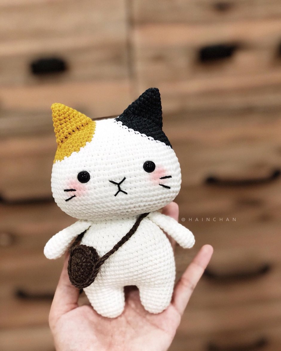 Кот амигуруми