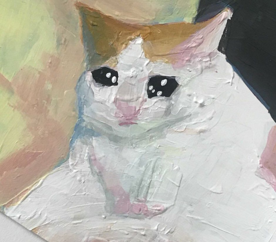 Плачущий котенок