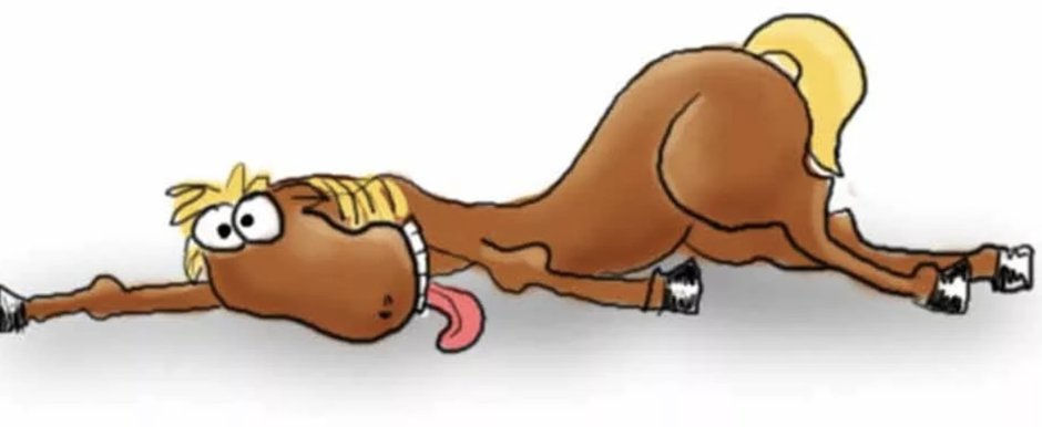 Загнанная лошадь