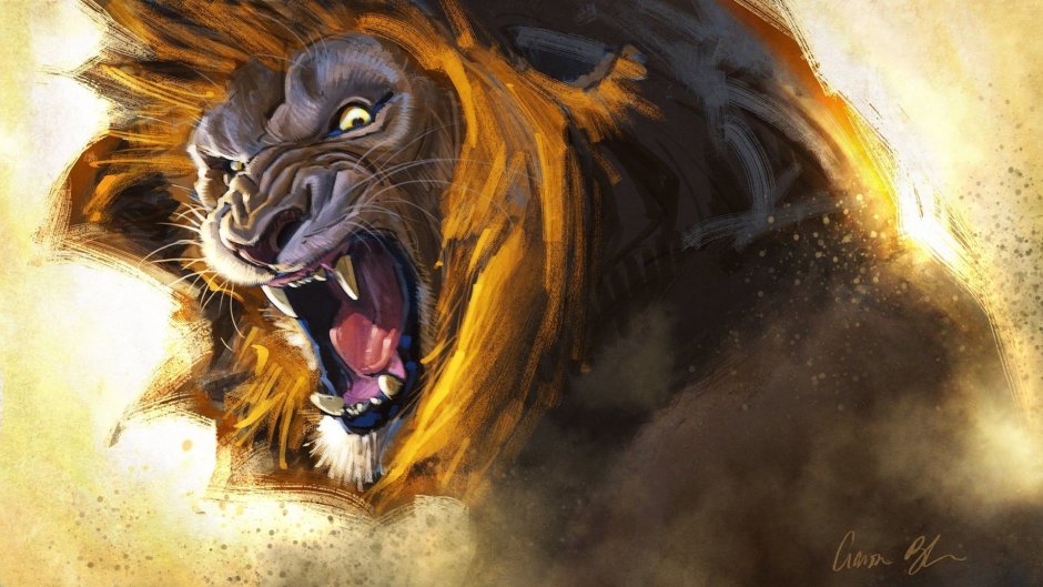 Aaron Blaise Lion