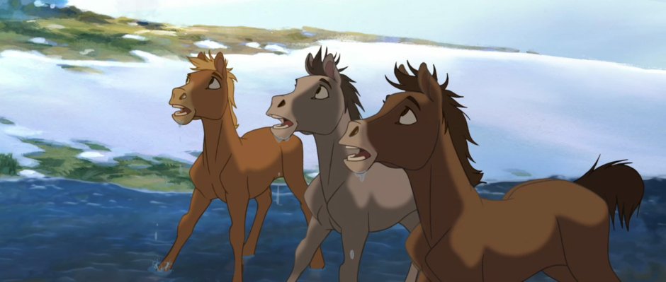 Раскраска лошадь на дыбах