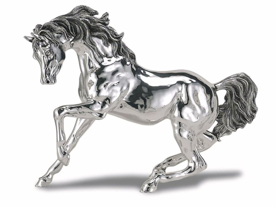 Раскраска конь Мустанг